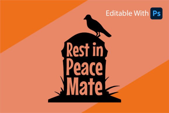 Download Halloween Logo - Rest in Peace Mate - Rest in peace Collection