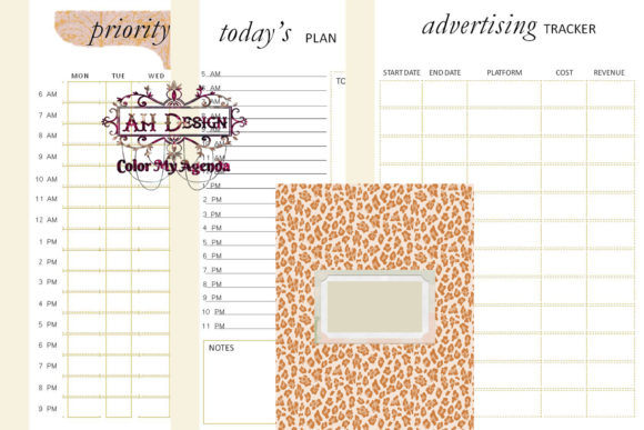 Download Chic Lady Printable Business Planner - Business plan Collection