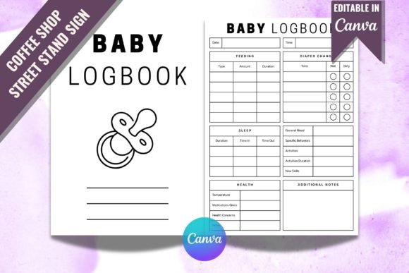 Download Printable Baby Logbook Template - Premium Resources