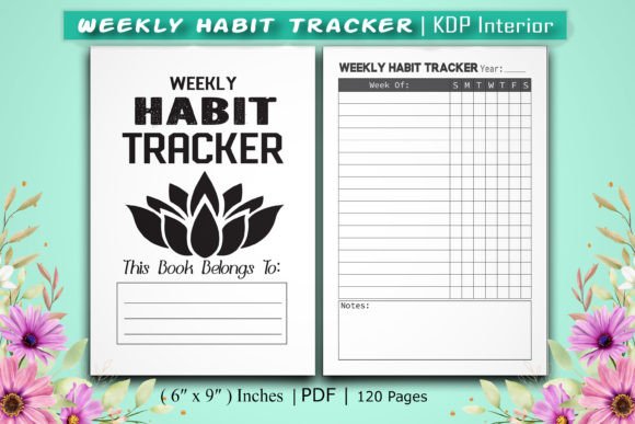 Download Weekly Habit Tracker | KDP Interior - Premium Resources